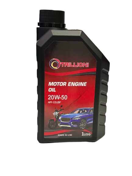 Trillioni - Motor Engine Oil - 20W-50 ( API CI-4/SL ) - 1USQ