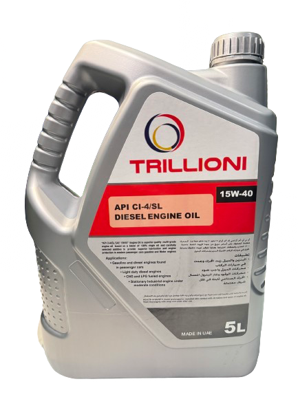 Trillioni - Turbo TIR 7400 - Diesel Engine Oil - 15W-40 ( API CI-4/SL ) - 5L