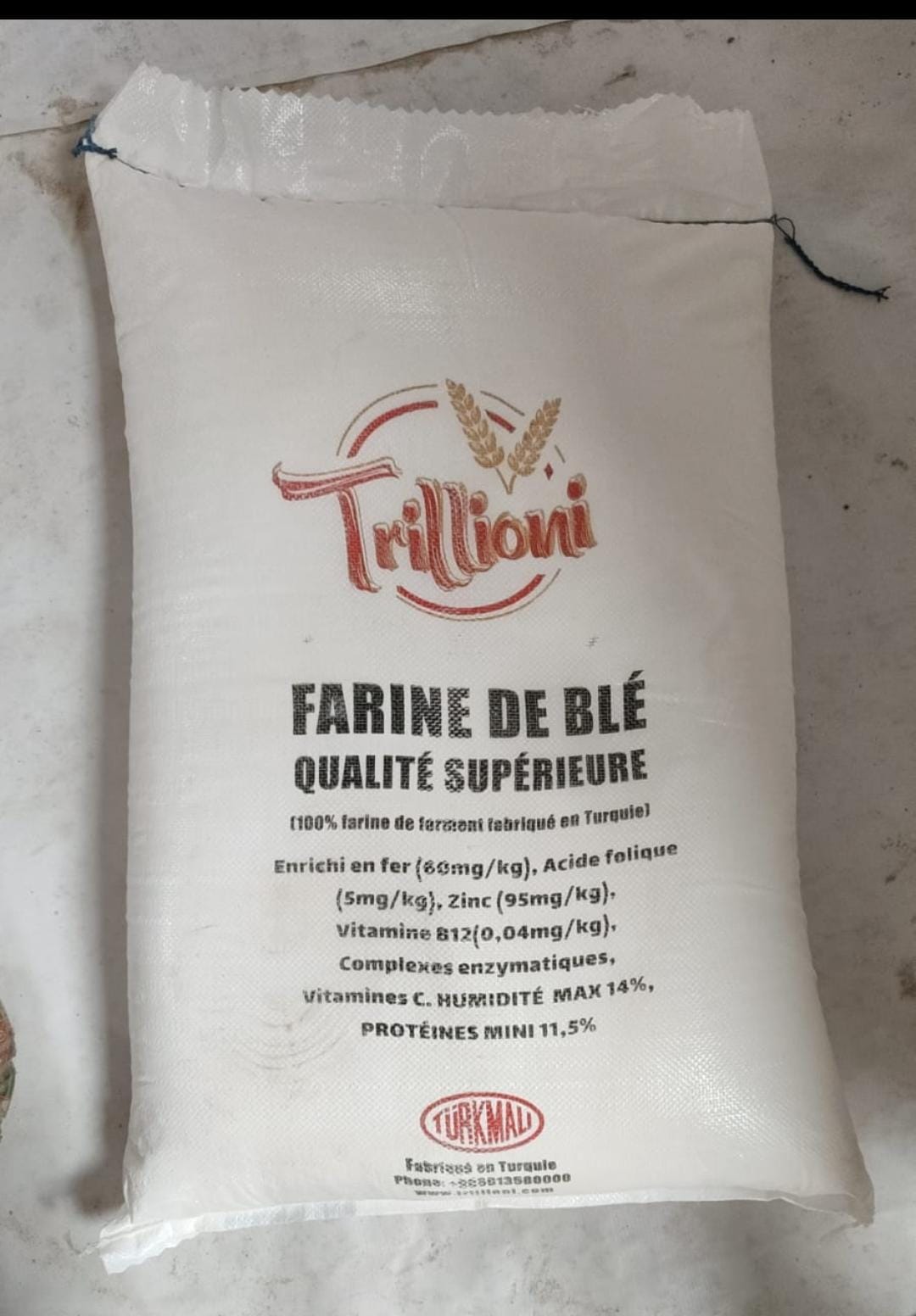 Trillioni - Turkish Flour - 25kg