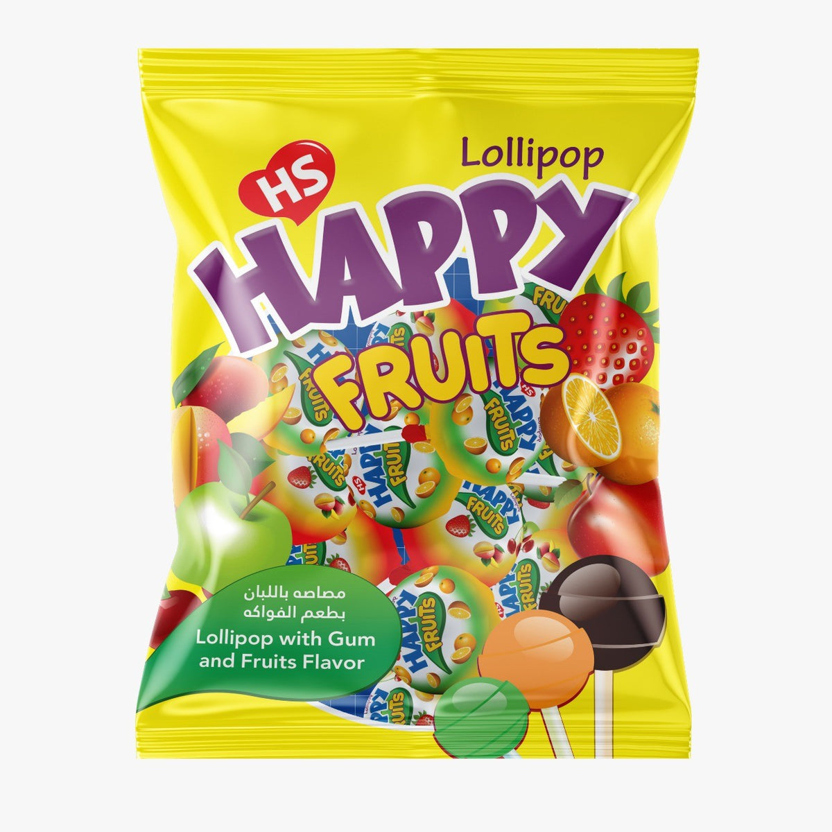 Happy Fruits Lollipop