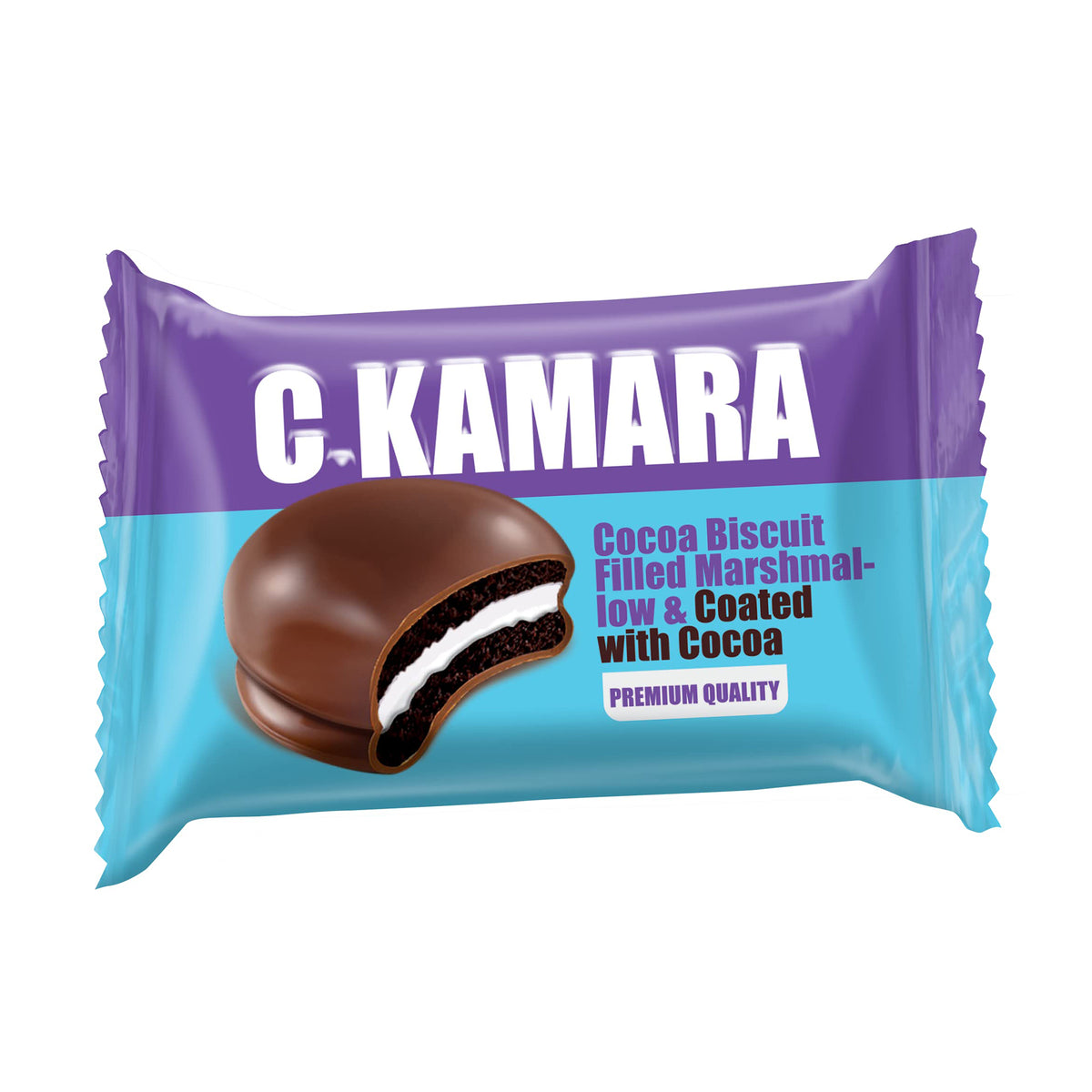 Kamara Cocoa Biscuit Coated with Chocolate